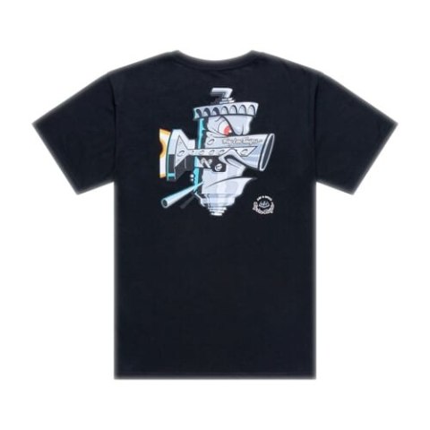 TLD KOSZULKA Z KRÓTKIM RĘKAWEM CARB CLUB BLACK (70173700)