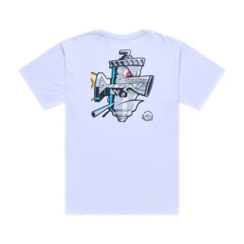 TLD KOSZULKA Z KRÓTKIM RĘKAWEM CARB CLUB WHITE (70173701)