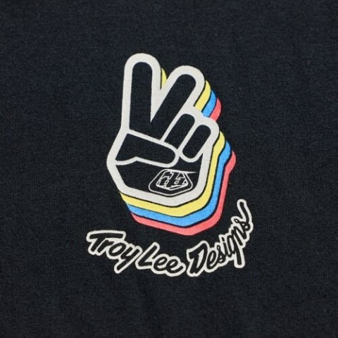 TLD KOSZULKA Z KRÓTKIM RĘKAWEM DEUCES BLACK (70173600)