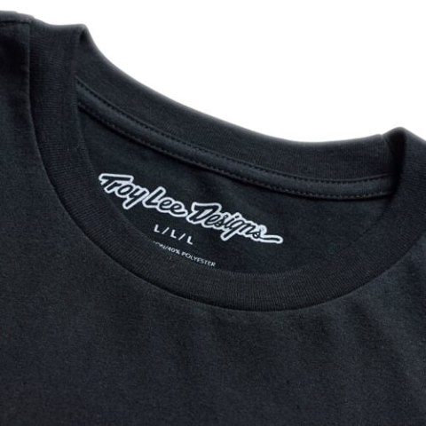 TLD KOSZULKA Z KRÓTKIM RĘKAWEM FEATHER BLACK / BLACK (70157102)