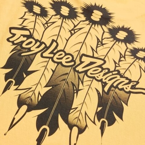 TLD KOSZULKA Z KRÓTKIM RĘKAWEM FEATHER BLEACHED MELON (70157103)