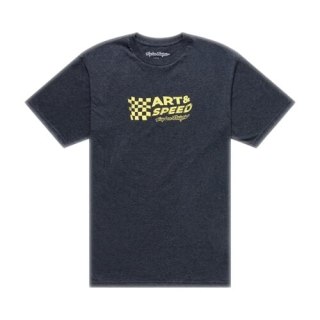 TLD KOSZULKA Z KRÓTKIM RĘKAWEM FINISH LINE BLACK HEATHER (70123501)
