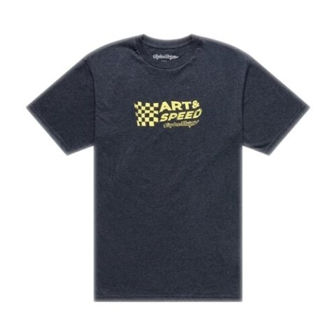 TLD KOSZULKA Z KRÓTKIM RĘKAWEM FINISH LINE BLACK HEATHER (70123501)