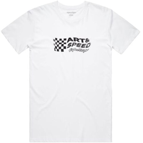 TLD KOSZULKA Z KRÓTKIM RĘKAWEM FINISH LINE WHITE (70123500)