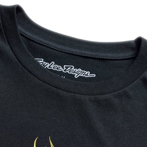 TLD KOSZULKA Z KRÓTKIM RĘKAWEM FLAME2 BLACK (70173100)