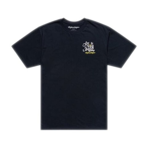 TLD KOSZULKA Z KRÓTKIM RĘKAWEM HERITAGE BLACK (70143200)