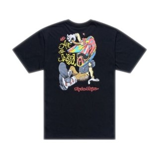 TLD KOSZULKA Z KRÓTKIM RĘKAWEM HERITAGE BLACK (70143200)