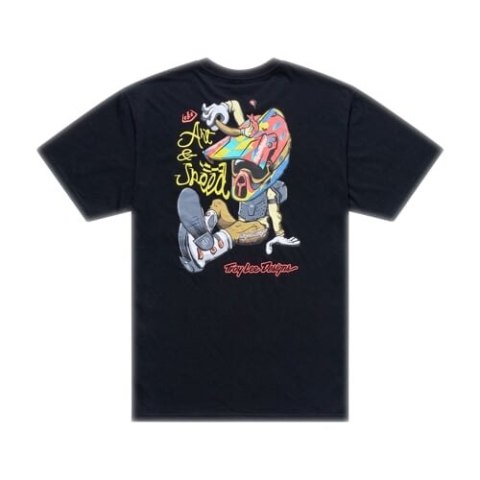 TLD KOSZULKA Z KRÓTKIM RĘKAWEM HERITAGE BLACK (70143200)
