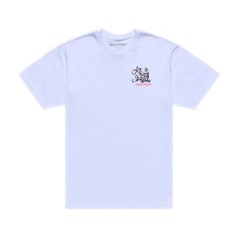TLD KOSZULKA Z KRÓTKIM RĘKAWEM HERITAGE WHITE (70143201)