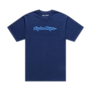 TLD KOSZULKA Z KRÓTKIM RĘKAWEM SIGNATURE NAVY / AERO BLUE (70191710)