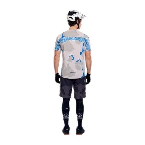 TLD KOSZULKA Z KRÓTKIM RĘKAWEM SKYLINE PRO FLOW CAMO PUMICE (30302301)
