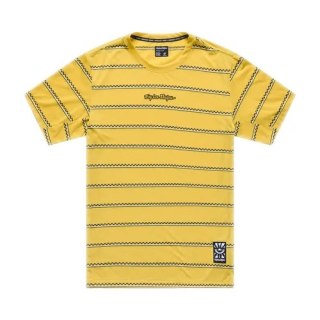 TLD KOSZULKA Z KRÓTKIM RĘKAWEM SKYLINE RIDE TEE CHECKED OUT BUTTER (38201601)