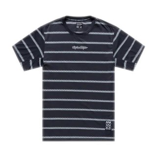 TLD KOSZULKA Z KRÓTKIM RĘKAWEM SKYLINE RIDE TEE CHECKED OUT CARBON (38201600)