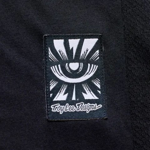 TLD KOSZULKA Z KRÓTKIM RĘKAWEM SKYLINE RIDE TEE SIGNATURE BLACK / REAL TEAL (38207202)