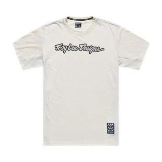 TLD KOSZULKA Z KRÓTKIM RĘKAWEM SKYLINE RIDE TEE SIGNATURE PUMICE (38207203)