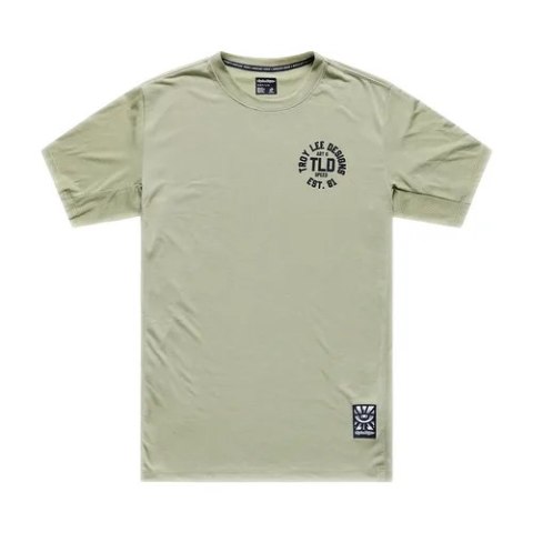TLD KOSZULKA Z KRÓTKIM RĘKAWEM SKYLINE RIDE TEE STAMPS SAGE (38204500)