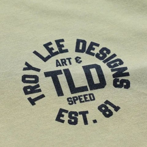 TLD KOSZULKA Z KRÓTKIM RĘKAWEM SKYLINE RIDE TEE STAMPS SAGE (38204500)
