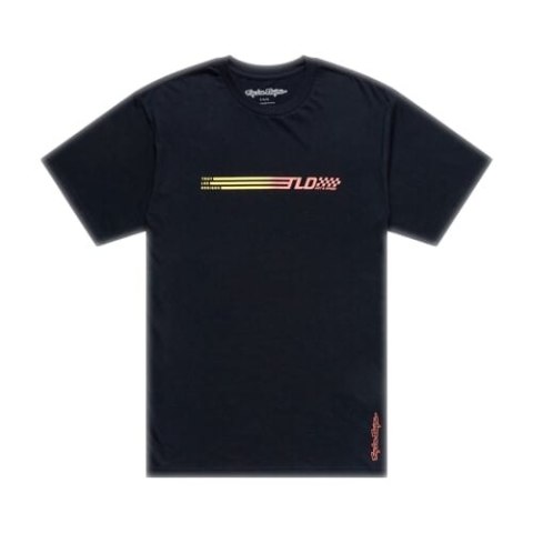 TLD KOSZULKA Z KRÓTKIM RĘKAWEM STRIPES BLACK (70173802)