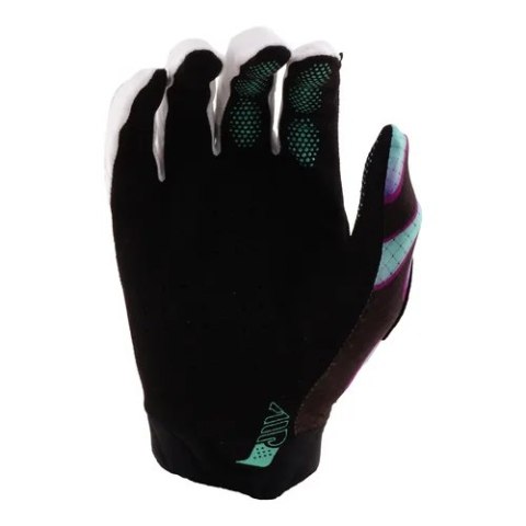 TLD RĘKAWICZKI DZIECIĘCE YOUTH AIR OVERSPRAY BLACK / REAL TEAL (44703000)