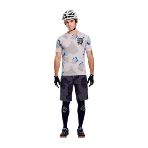 TLD SPODENKI SKYLINE PRO FLOW CAMO CARBON (20302300)