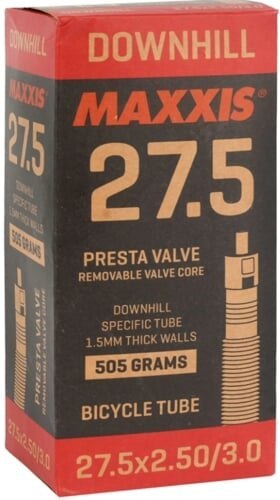 MAXXIS TUBE DOWNHILL 27.5X2.5/3.0 PRESTA VALVE 48MM (EIB00233200)