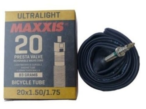 MAXXIS TUBE ULTRALIGHT 20X1.90/2.125 PRESTA VALVE 48MM (EIB00233700)