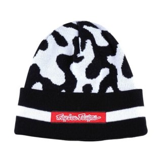 TLD CZAPKA FLOW CAMO BLACK / WHITE (715023000)
