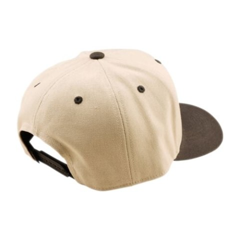 TLD CZAPKA Z DASZKIEM CURVED SNAPBACK HAT IMPRINT PUMICE / BLACK (766981001)