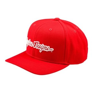 TLD CZAPKA Z DASZKIEM CURVED SNAPBACK HAT SIGNATURE TEAM RED (766917001)