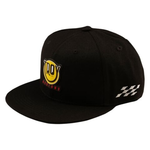 TLD CZAPKA Z DASZKIEM FLAT BILL SNAPBACK HAPPY DAYZ BLACK (788693000)