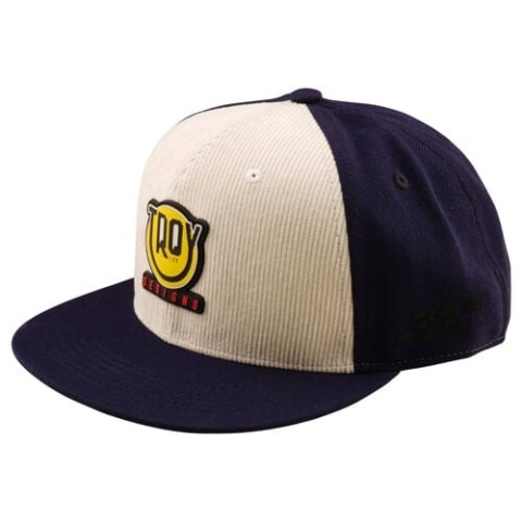 TLD CZAPKA Z DASZKIEM FLAT BILL SNAPBACK HAPPY DAYZ INDIGO / PUMICE (788693001)