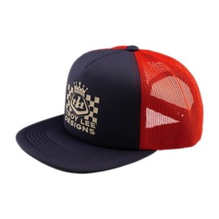 TLD CZAPKA Z DASZKIEM TRUCKER SNAPBACK FRIDAY NIGHT RED / INDIGO (787716000)