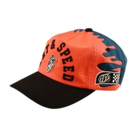 TLD CZAPKA Z DASZKIEM UNSTRUCTURED CURVED SNAPBACK FINISH LINE CORAL / BLUE (795235001)