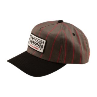 TLD CZAPKA Z DASZKIEM UNSTRUCTURED CURVED SNAPBACK MEDIEVAL GRAY / RED (795741001)