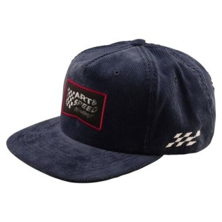 TLD CZAPKA Z DASZKIEM UNSTRUCTURED SNAPBACK WINNERS CIRCLE CORDUROY INDIGO (780345001)