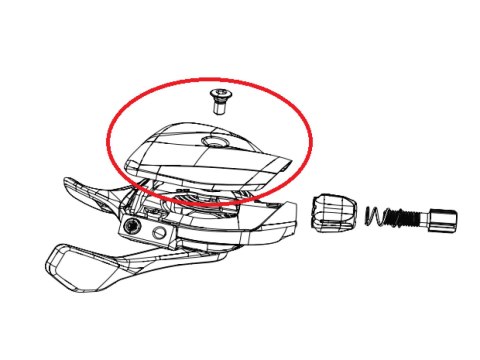 AM X0 TRIGGER COVER LEFT 2SPD SLV B1