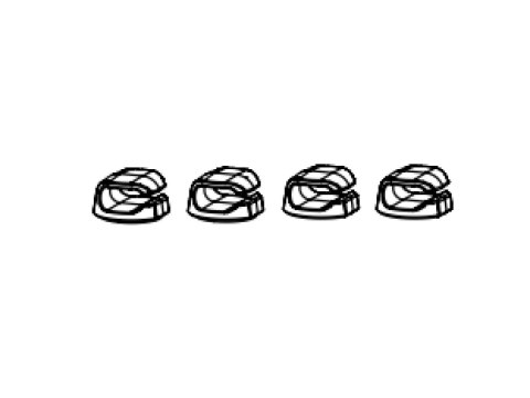 BT RANGE EXTENDER CABLE CLIPS QTY4