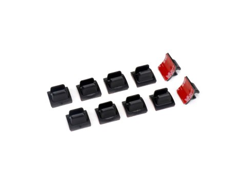 CABLE GUIDE ADHESIVE MNT STLH QTY10