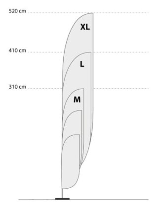 CANNONDALE FLAG + POLE + SPIKES EXTRA LARGE