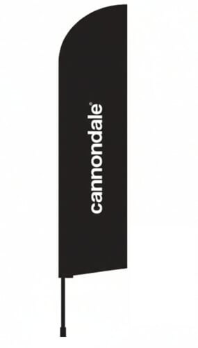 CANNONDALE FLAG + POLE + SPIKES MEDIUM