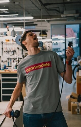 CANNONDALE LIFESTYLE T-SHIRT MGR/ORC/PYL