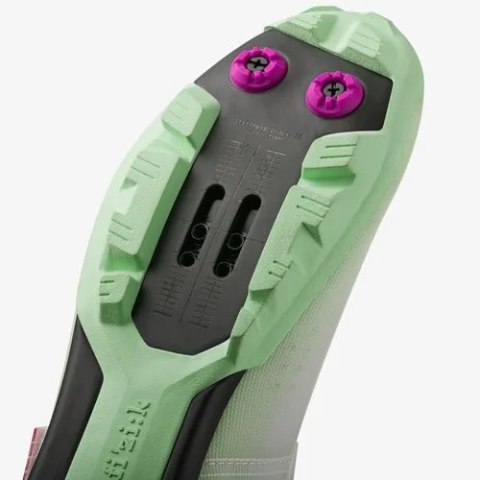 FIZIK BUTY VENTO FEROX 2.0 LIGHT GREY - MINT GREEN (VEX1WPR1K7251)