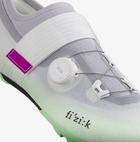 FIZIK BUTY VENTO FEROX 2.0 LIGHT GREY - MINT GREEN (VEX1WPR1K7251)