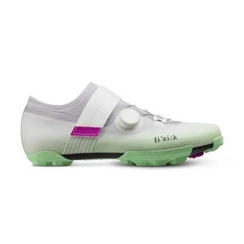 FIZIK BUTY VENTO FEROX 2.0 LIGHT GREY - MINT GREEN (VEX1WPR1K7251)