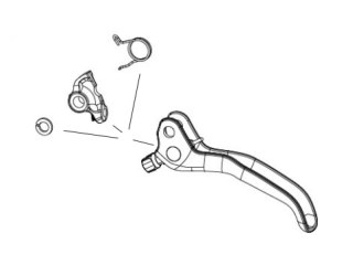 LEVER BLADE KIT ALU BLK MAVEN BRZ B1