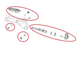 LEVER INTERNALS MAVEN BRZ B1