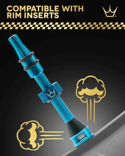 PEATY'S BEZDUŠOVÉ VENTILKY HOLESHOT FAST FLOW 42MM JADE (PTV-HFF-42-JDE-12)