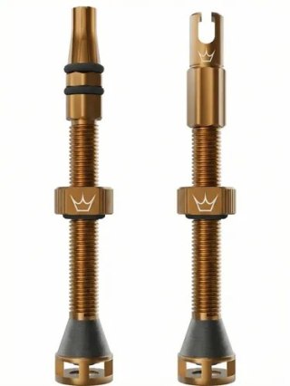 PEATY'S BEZDUŠOVÉ VENTILKY HOLESHOT FAST FLOW 60MM BOURBON (PTV-HFF-60-BRB-12)
