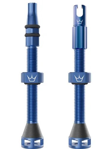 PEATY'S BEZDUŠOVÉ VENTILKY HOLESHOT FAST FLOW 60MM NAVY (PTV-HFF-60-NVY-12)