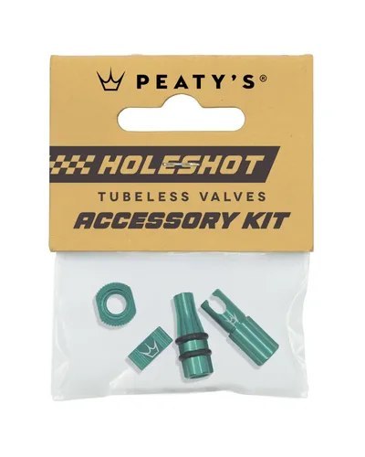 PEATY'S PŘÍSLUŠENSTVÍ K BEZDUŠOVÝM VENTILKŮM HOLESHOT FAST FLOW JADE (PTV-HFF-ACCS-JDE-12)